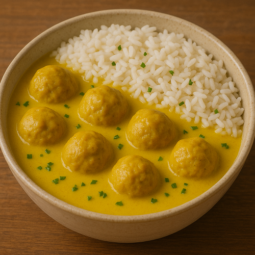 Boller i karry (750g)